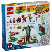 Конструктор LEGO Spidey Битва Паука и раптора Гобби в штаб-доме на дереве