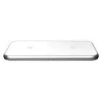 Зарядна станція Zens Dual Aluminium Wireless Charger White USB-C 30W PD Wall Charger (ZEDC10W/00)