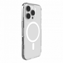 Чохол Puro Cover in TPU+PC "LITE MAG" with Magsafe iPhone 16 Pro, transparent PUIPC16P61LITEMAGTR