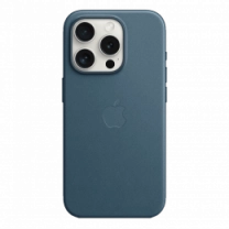 Чехол iPhone 15 Pro FineWoven Case with MagSafe - Pacific Blue (MT4Q3)