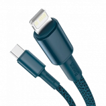Кабель Baseus High Density Braided Type-C to Lightning PD 20W 2m Blue (CATLGD-A03)