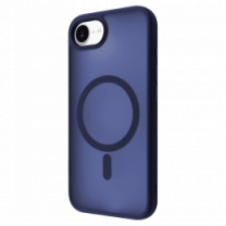 Чехол WAVE Matte Insane Case with Magnetic Ring iPhone 16e (midnight blue)