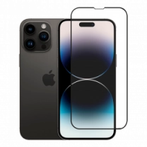 Захисне скло Monblan для iPhone 14 Pro 2.5D Anti Static 0.26mm (Black)