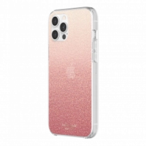 Чохол Kate Spade iPhone 12 Pro Max Glitter Ombre Sunset Pink (KSIPH-154-GLOSN)