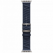 Apple Watch Hermès Ultra 2 2024 GPS + Cellular 49mm Natural Titanium Case with Bleu Nuit En Mer (MX773)