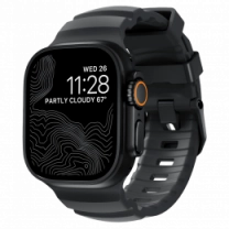 Ремешок Nomad Rocky Point Band Black Titanium Hardware Storm 46mm/49mm (NM014803858)