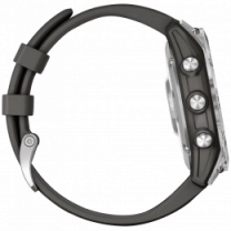 Смарт-часы Garmin Fenix 7 Silver with Graphite Band (010-02540-00/01) UA