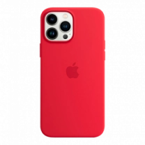 Чехол iPhone 13 Pro Max Silicone Case with MagSafe – (PRODUCT)RED (MM2V3)