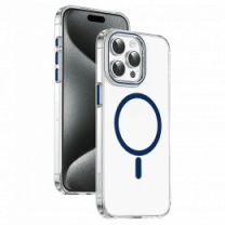 Чохол Keephone Aurora MagSafe Case for 15 Pro Blue (MC-0134ip15pblu)
