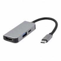 Адаптер Cablexpert A-CM-COMBO3-02, USB Type-C 3-в-1