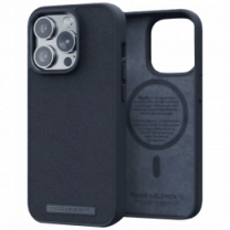 Чохол Njord Genuine Leather MagSafe Case Black for iPhone 14 Pro (NA43GL00U)