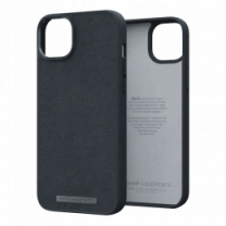 Чохол Njord Suede Comfort+ Case Black for iPhone 14 Plus (NA42CM00)