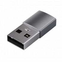 Перехідник Satechi Type-A to Type-C Adapter Space Gray (ST-TAUCM)