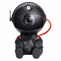 Нiчник LED зоряне небо "Астронавт" MINI (black)