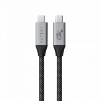 Кабель Satechi USB4 Pro 240W Space Gray (1.2 m) (ST-YU4120M)