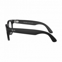 Смарт-окуляри Ray-Ban Meta Headliner Matte Black/Clear-Grey with blue-violet light filter (RW4009 601SM3 50-23)