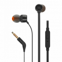 Наушники с микрофоном JBL Tune 110 Black (JBLT110BLK)