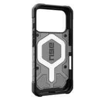 Чехол UAG для iPhone 17 Pro, Pathfinder Clear MagSafe, Ash/Black
