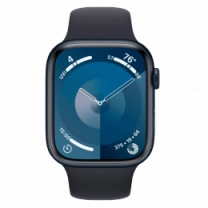 Apple Watch Series 9 45mm Midnight Aluminum Case with Midnight Sport Band M/L (MR9A3) Б/У