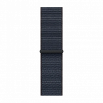 Apple Watch Series 10 46mm Jet Black Aluminum Case with Ink Sport Loop (MWWR3)