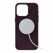 Чехол Njord Salmon Leather MagSafe Case Rust для iPhone 15 Pro Max (NA54SL03)