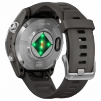 Garmin Fenix 7S Pro Solar Silver w. Graphite Band (010-02776-00/01)