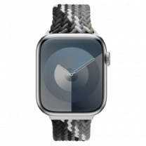 Ремешок Swictheasy Candy Braided Nylon Watch Loop for Apple Watch 40/41/42mm Black/Gray (SAW341237BY24)