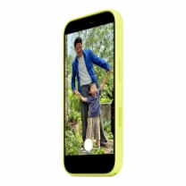 Чехол iPhone 17 Silicone Case with MagSafe - Neon Yellow (MGEV4ZM)
