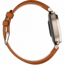 Смарт-годинник Garmin Lily 2 Classic Cream Gold with Tan Leather Band (010-02839-02/60) UA