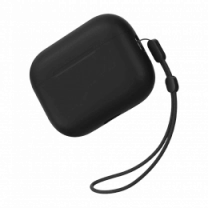 Чохол Blueo для AirPods Pro 3 B50 Liquid Silicone Series (Black)