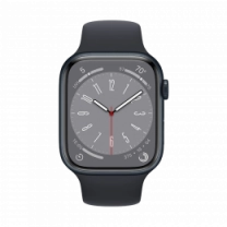 Смарт-годинник Apple Watch Series 8 45mm Midnight Aluminum Case with Sport Band (MNP13)
