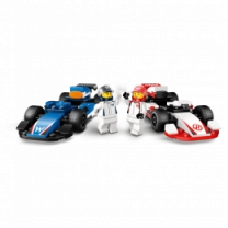 Конструктор LEGO City Автомобили для гонок F1 команд Williams Racing и Haas F1