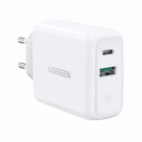 Зарядний пристрій UGREEN CD170 38W USB-C Wall Charger EU (White) (UGR-60468)