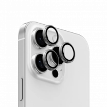 Захисне скло камери Benks DR Sapphire Lens Protector iP16 Pro/16 Pro Max (Silver/3Pcs)