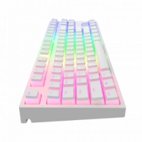Игровая клавиатура DARK PROJECT Whitre PBT Pudding Optic. g3ms  KD87A ENG/UA/RU (DP-KD-87A-105210-GMT