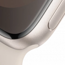 Apple Watch Series 9 41mm Starlight Aluminum Case with Starlight Sport Band S/M (MR8T3) БУ