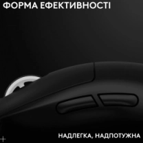 Миша LOGITECH Pro X Superlight 2 Lightspeed Black (910-006630)