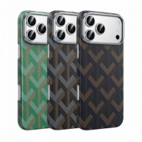 Чехол Keephone KEVLAR PRAGUE MagSafe Case for 17 Pro Max Midas (KPKVPG17PMMS)