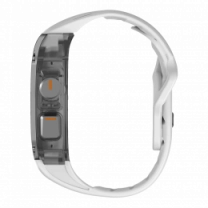 Ремінець AULUMU Titanium Cover+ White Band  titanium+orange A01-TI-WT