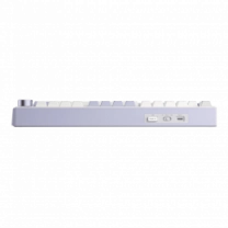 Игровая клавиатура AULA F75 Gasket Greywood V3 switch Hot-Swap, PBT, 2.4G wireless, BT, white