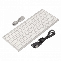 Клавіатура A4-Tech Fstyler FBX51C бездротова, біла