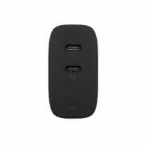Зарядний пристрій Native Union Fast GaN Charger PD 67W Dual USB-C Port Black (FAST-PD67-BLK-INT)