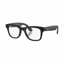 Смарт-окуляри Ray-Ban Meta Wayfarer Matte Black/Clear-Green size XXL (RW4008 601SM1 53-22)