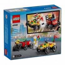 LEGO City «Піца-авто проти пожежної машини» Набір перегонів (60458)