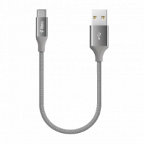 Кабель Ttec Mini Alumi Cable USB - Type-С 30см Space Gray (2DK26UG)