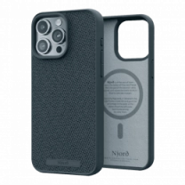Чохол Njord Fabric MagSafe Case Dark Grey for iPhone 15 Pro (NA53FA09)
