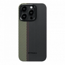 Чехол Pitaka MagEZ Case 4 Fusion Weaving Overture for iPhone 15 Pro (FO1501P)
