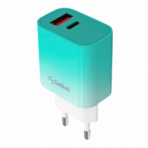 Адаптер Gelius Merge GP-HC060 (1Type-C)(PD/QC3.0/PPS) 30W Mint