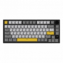 Бездротова механічна клавіатура Ajazz AK820 PRO 75% Flying Fish Switch Black RGB (AK820PRO-FF-BGY)