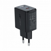 Адаптер Acefast A21 GaN 30W (1 Type-C) (black)